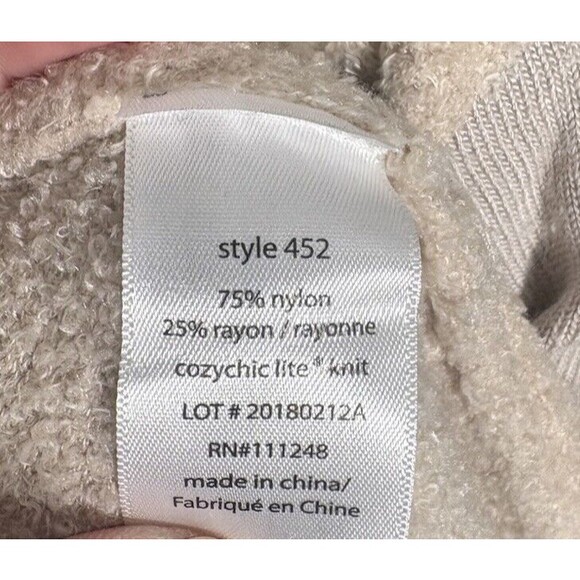 Barefoot Dreams CozyChic Lite Cardigan Being Size Medium Cozy Comfort - Picture 4 of 4